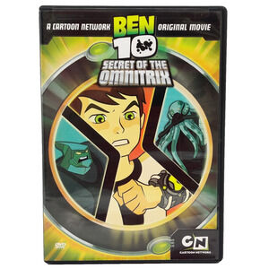 Ben 10: Secret of the Omnitrix (DVD 2008) Cartoon Network Kids Action Adventure